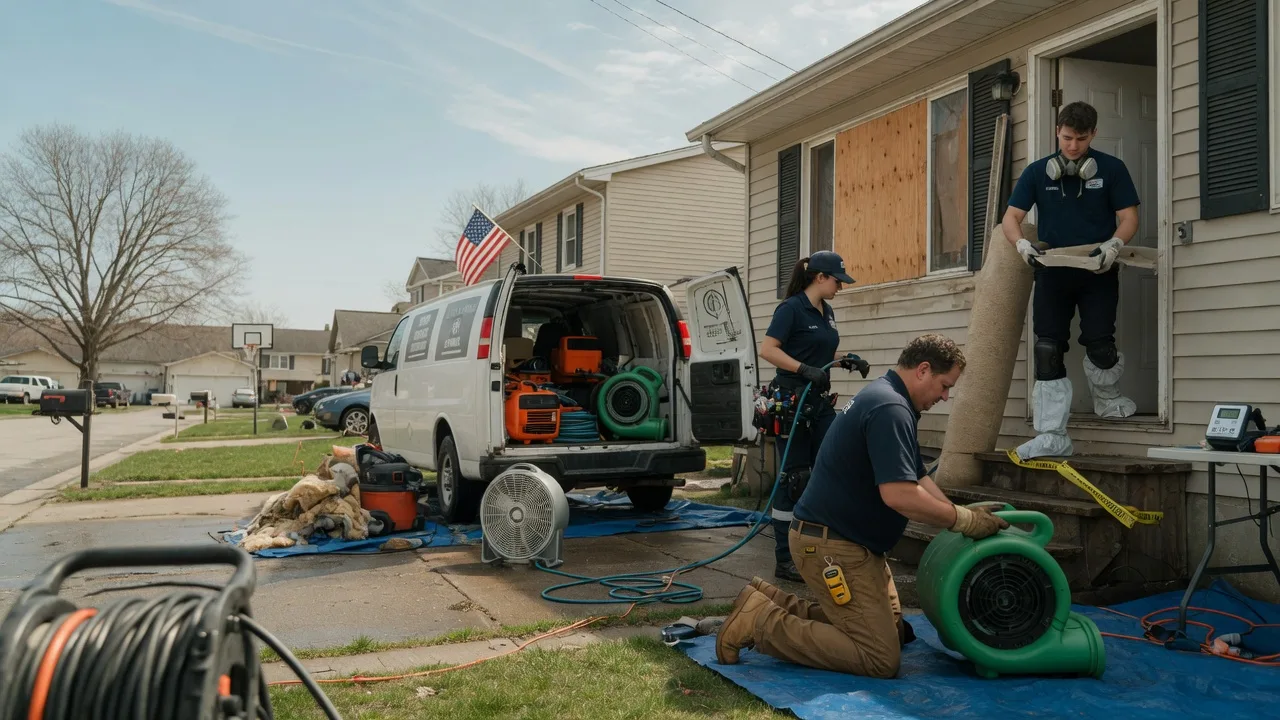 Water Damage Restoration in San Juan, TX near me